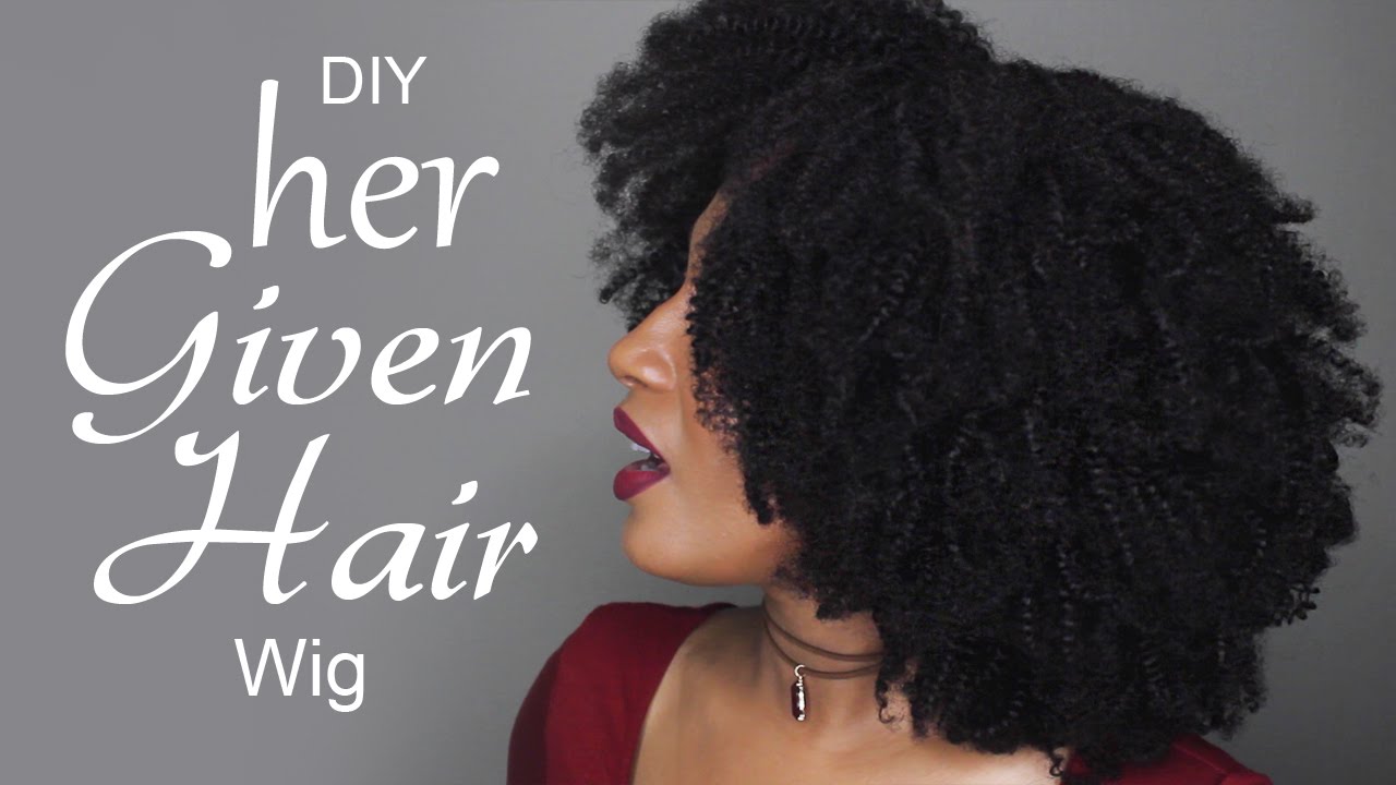 How To: HerGivenHair Coily Wig w/ Lace Front Closure | Kyma Monai