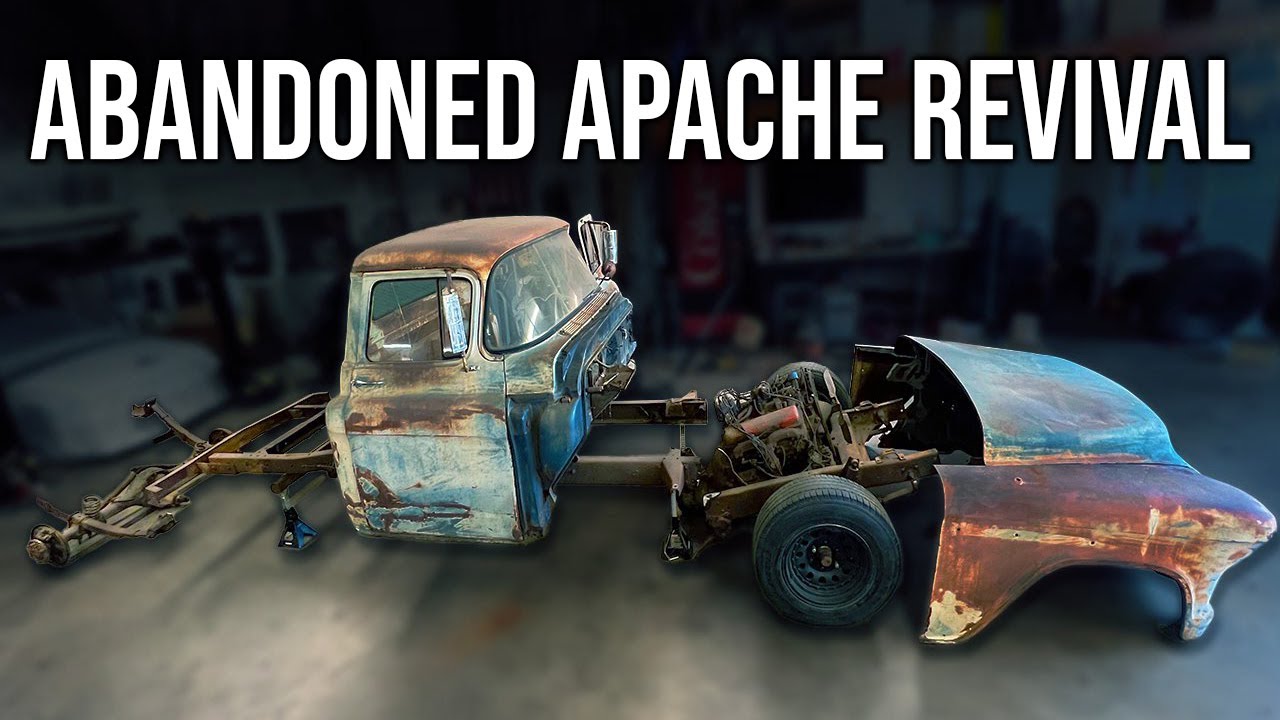 '55 Chevy Barn Find: From Trash to Truck in One Day with Deboss Garage  [Ep. 2]