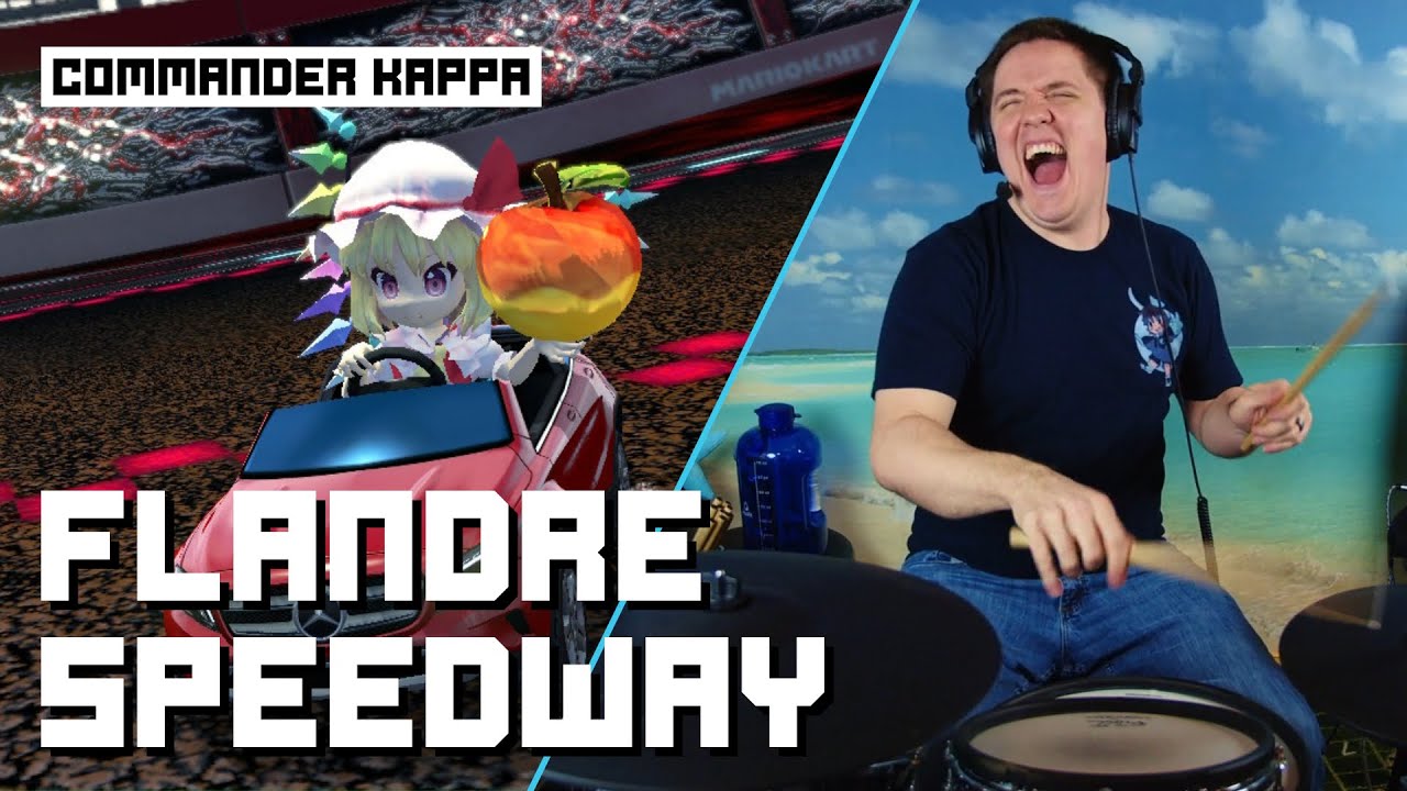 What If You Combined Touhou and Mario Kart Together? ON DRUMS?