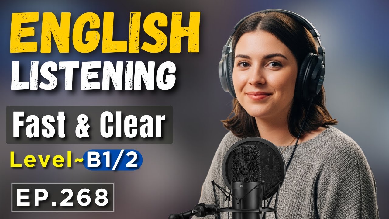 English Fluency Practice | B1/B2 Level |  Learn English With Podcast