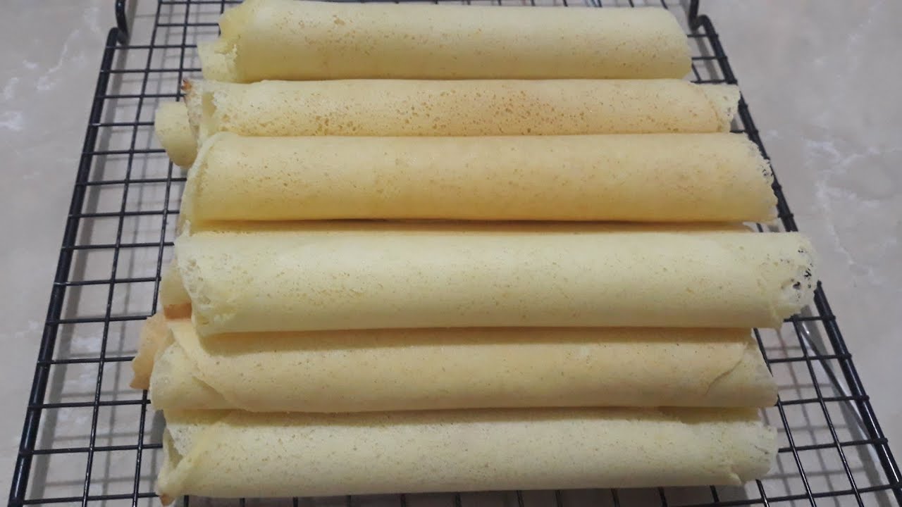 Resep Dan Cara Membuat Kue Semprong Enak anti gagal ||Roti gapit