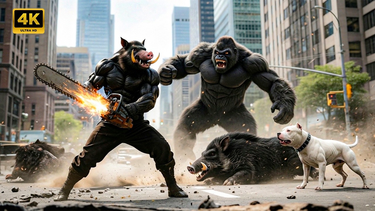 King Kong vs The Savage Beast Army: The Ultimate City Showdown