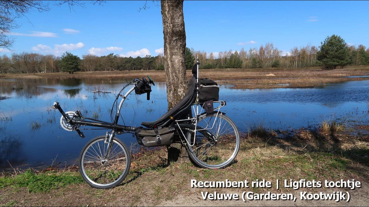 Veluwe (Garderen, Kootwijk) - recumbent bike ride | ligfiets tochtje