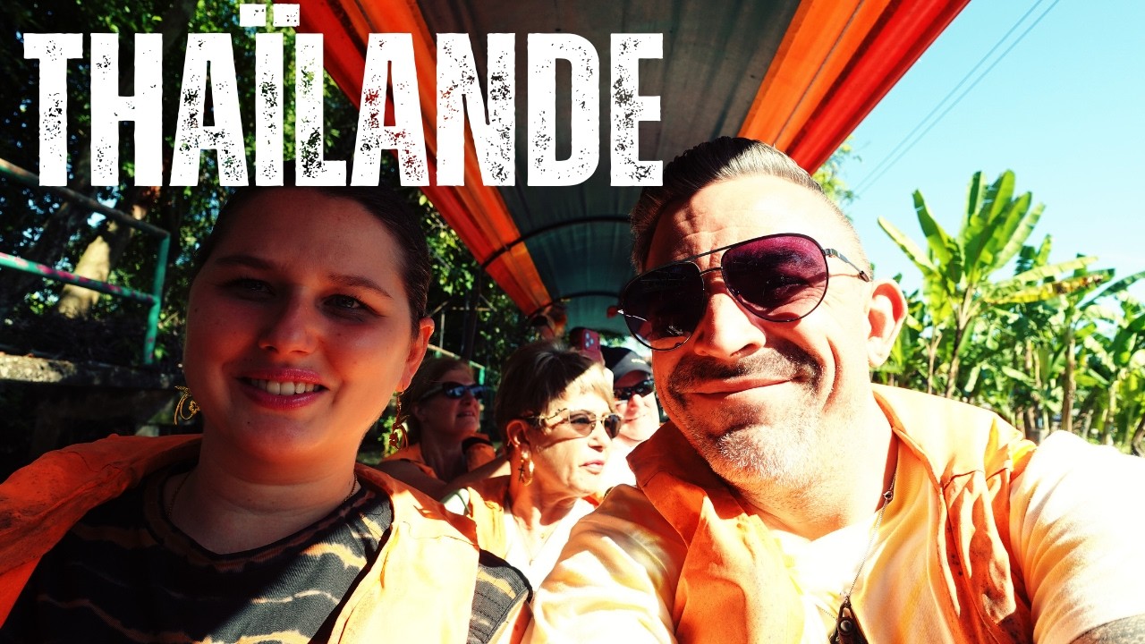 🇹🇭 VLOG 4 – Le meilleur marché flottant de Bangkok ? – THAÏLANDE