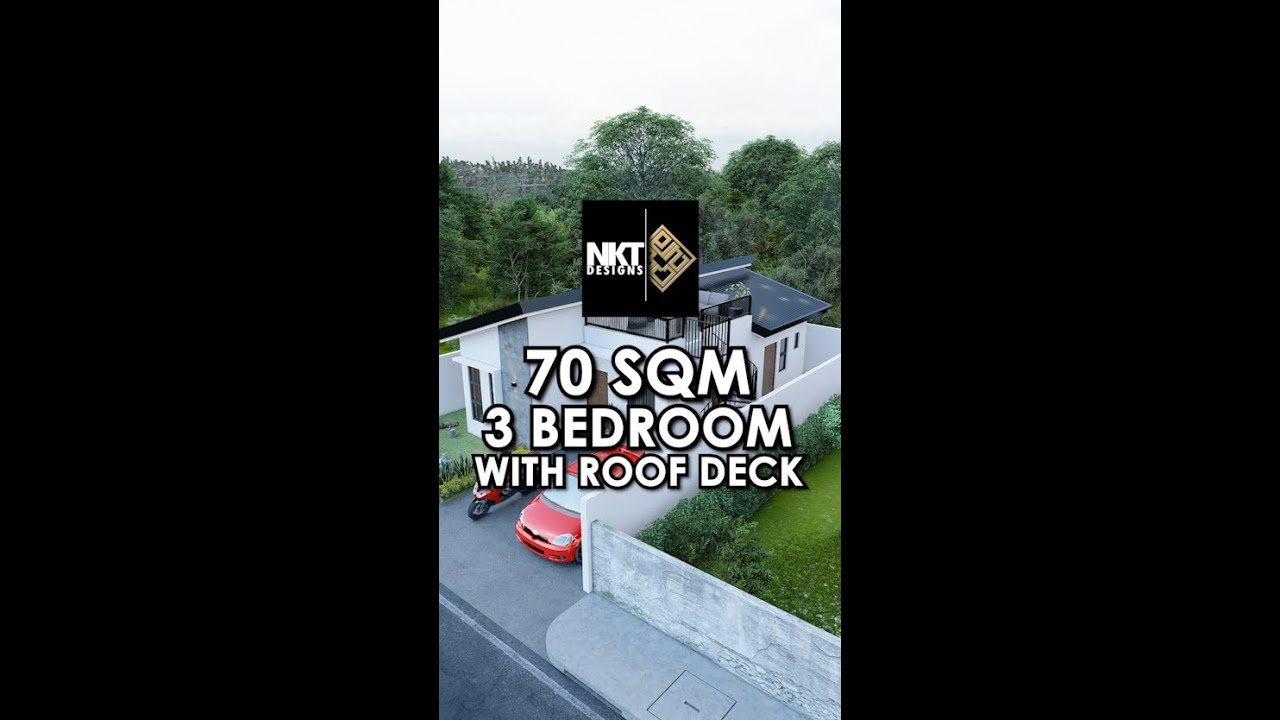 70sqm 3 BEDROOM with ROOF DECK | NKT DESIGNS