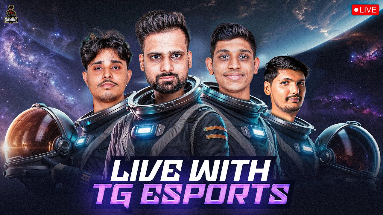 AAJAO DOSTO LIVE WITH TOTAL GAMING ESPORTS || TG FOZYAJAY LIVE |#freefireindia #tournamentlive