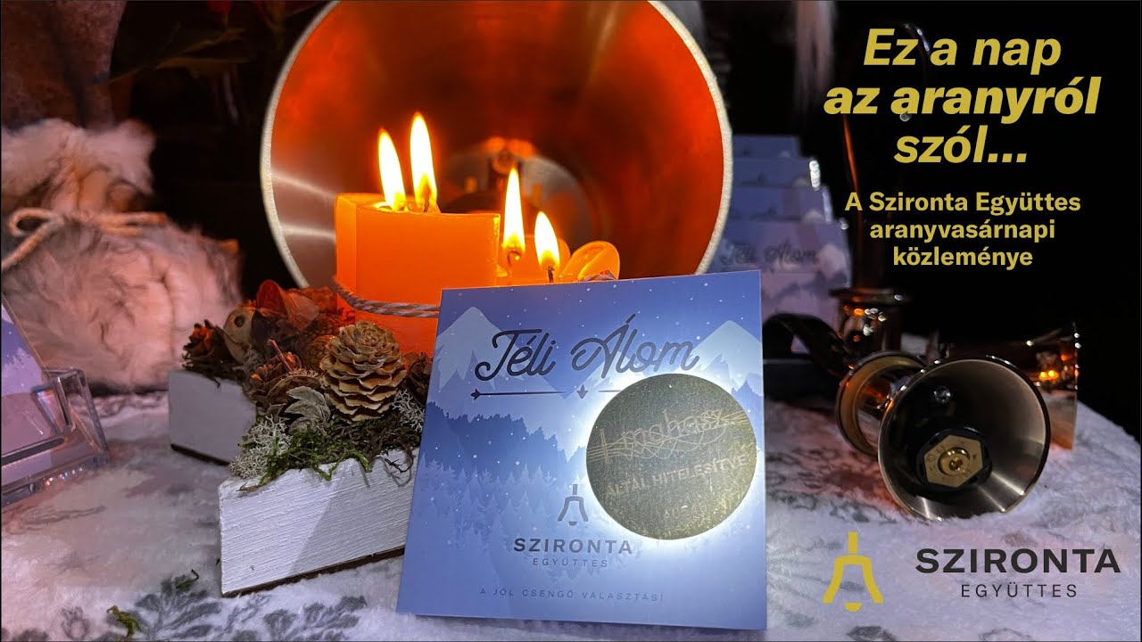 Aranylemez a Szironta Egy&uuml;ttes T&eacute;li &aacute;lom albuma!