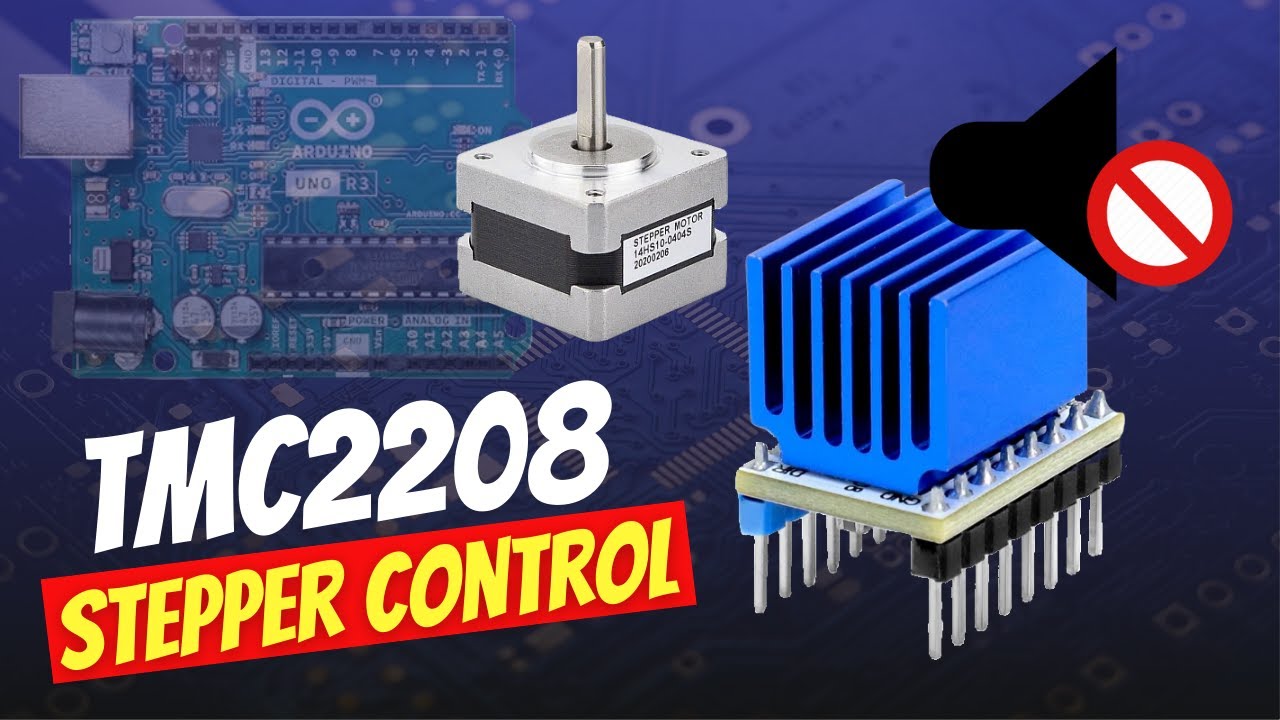 TMC 2208 — сверхтихий драйвер шагового двигателя — 5-минутное руководство