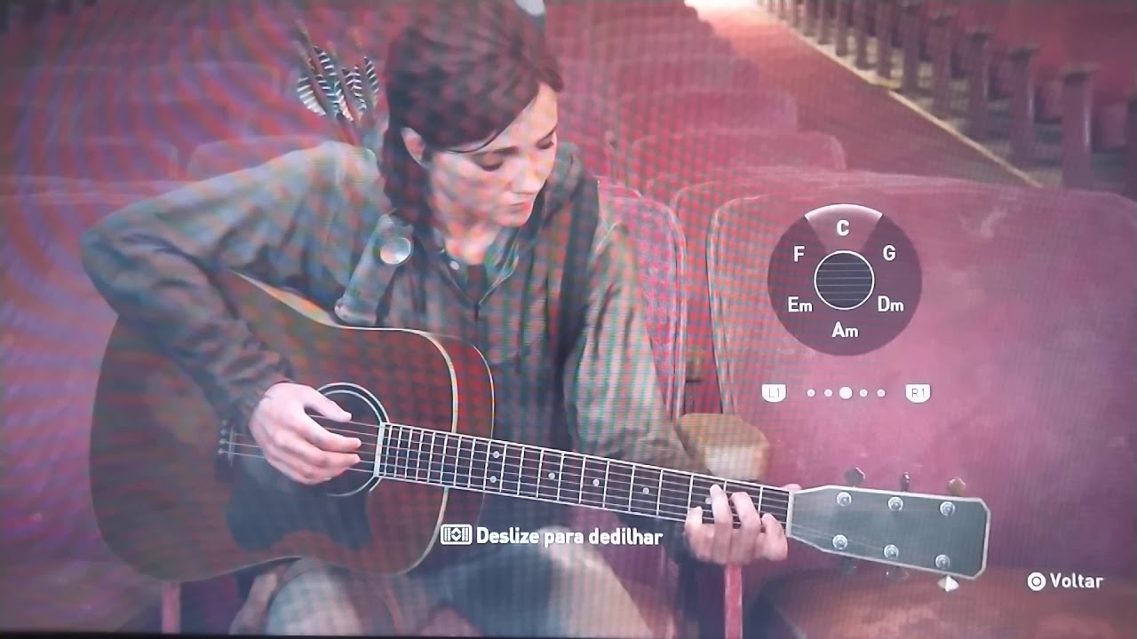 The last of us part 2 ( Ellie tocando um modão ) kk