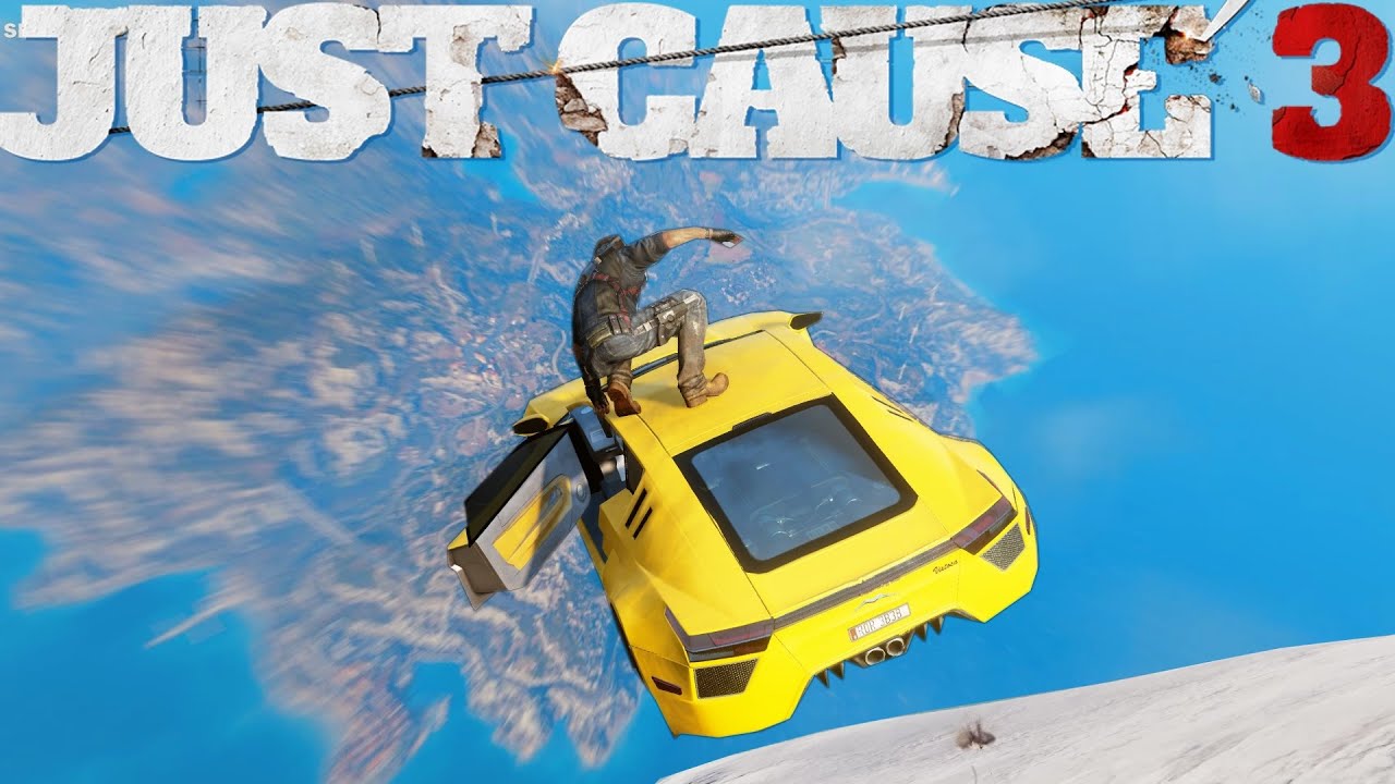 LE PLUS GROS JUMP DE JUST CAUSE 3 !? Funny moment