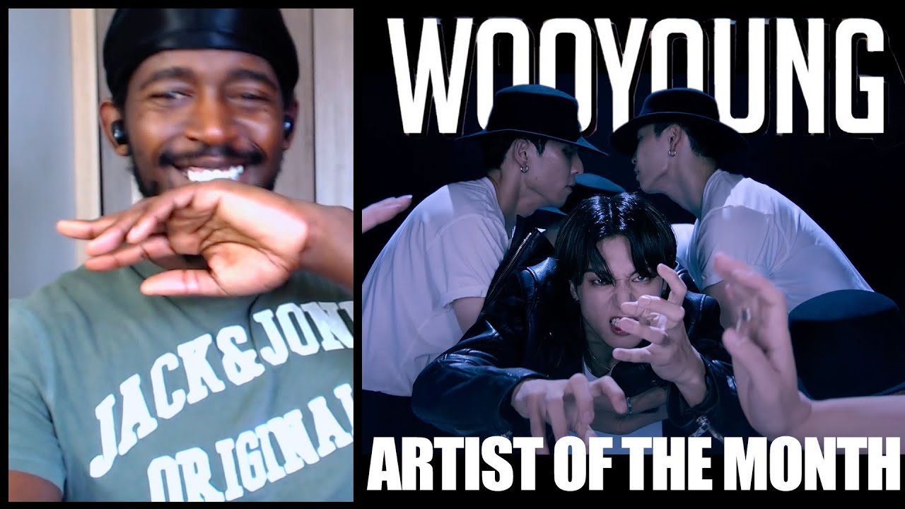 PROFESSIONAL DANCER REACTS TO ATEEZ WOOYOUNG Artist Of The Month] 'Bad' covered by (우영) | June 2021
