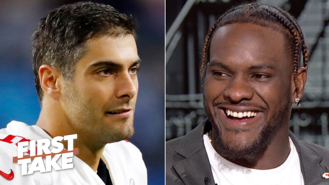 Frank Clark: The Chiefs knew Jimmy Garoppolo wouldn't come back in the Super Bowl | First Take