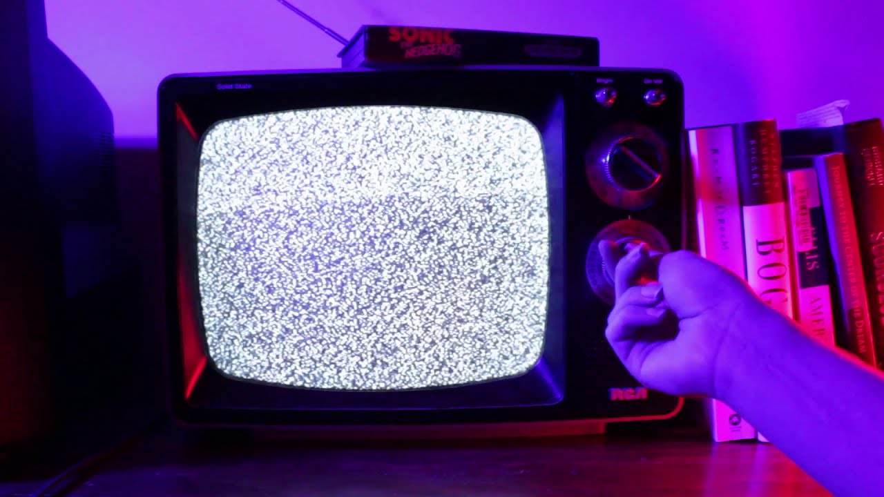 ASMR | TV SOUNDS Screen Tapping, Channel Flipping and Static