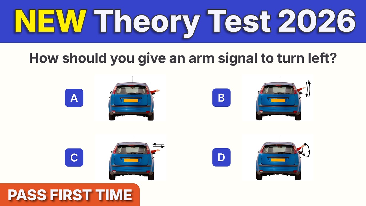 Theory Test 2026 UK | NEW Updated DVSA Styled Question & Answer | PASS FIRST TIME