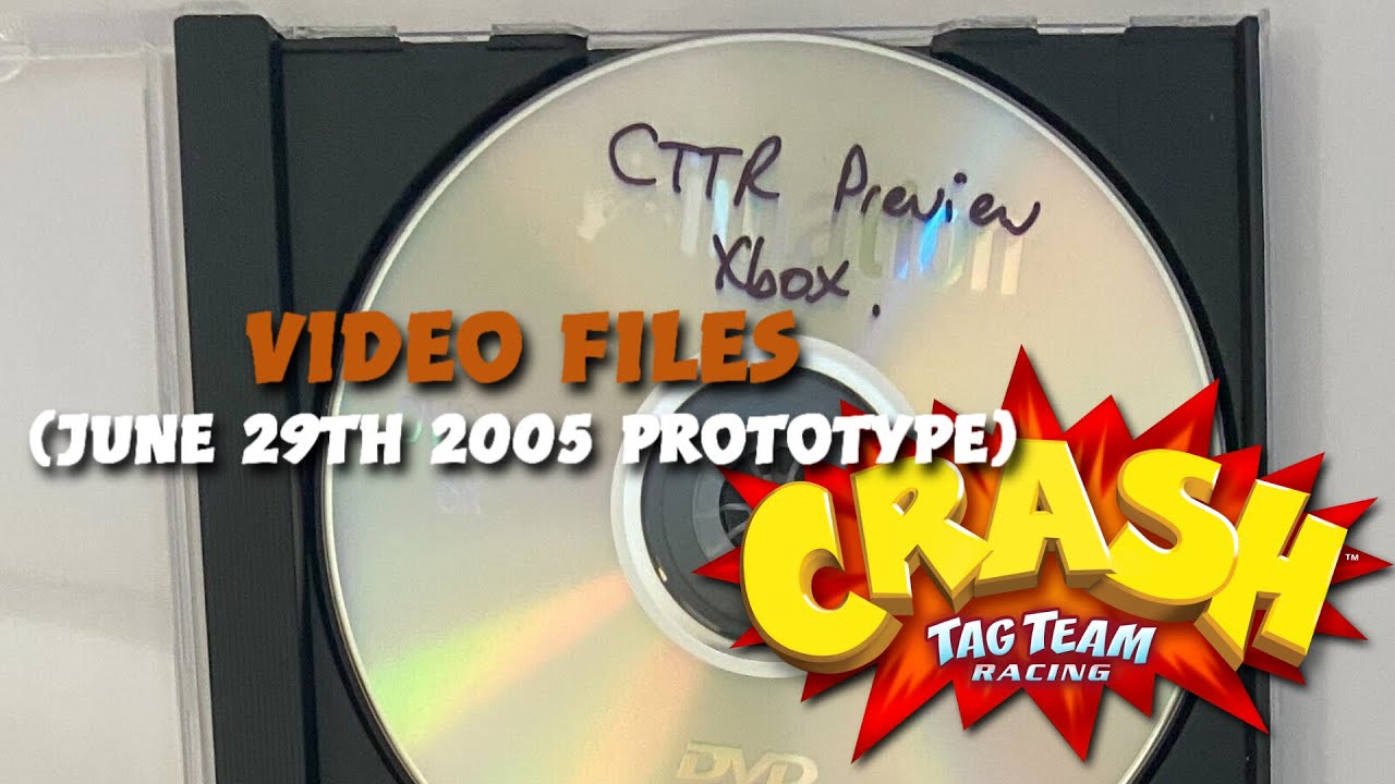 Crash Tag Team Racing (June 29th 2005 Prototype): Video Files