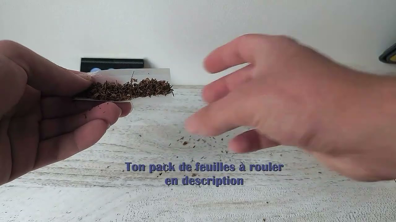 Comment rouler une cigarette - tuto rouler du tabac