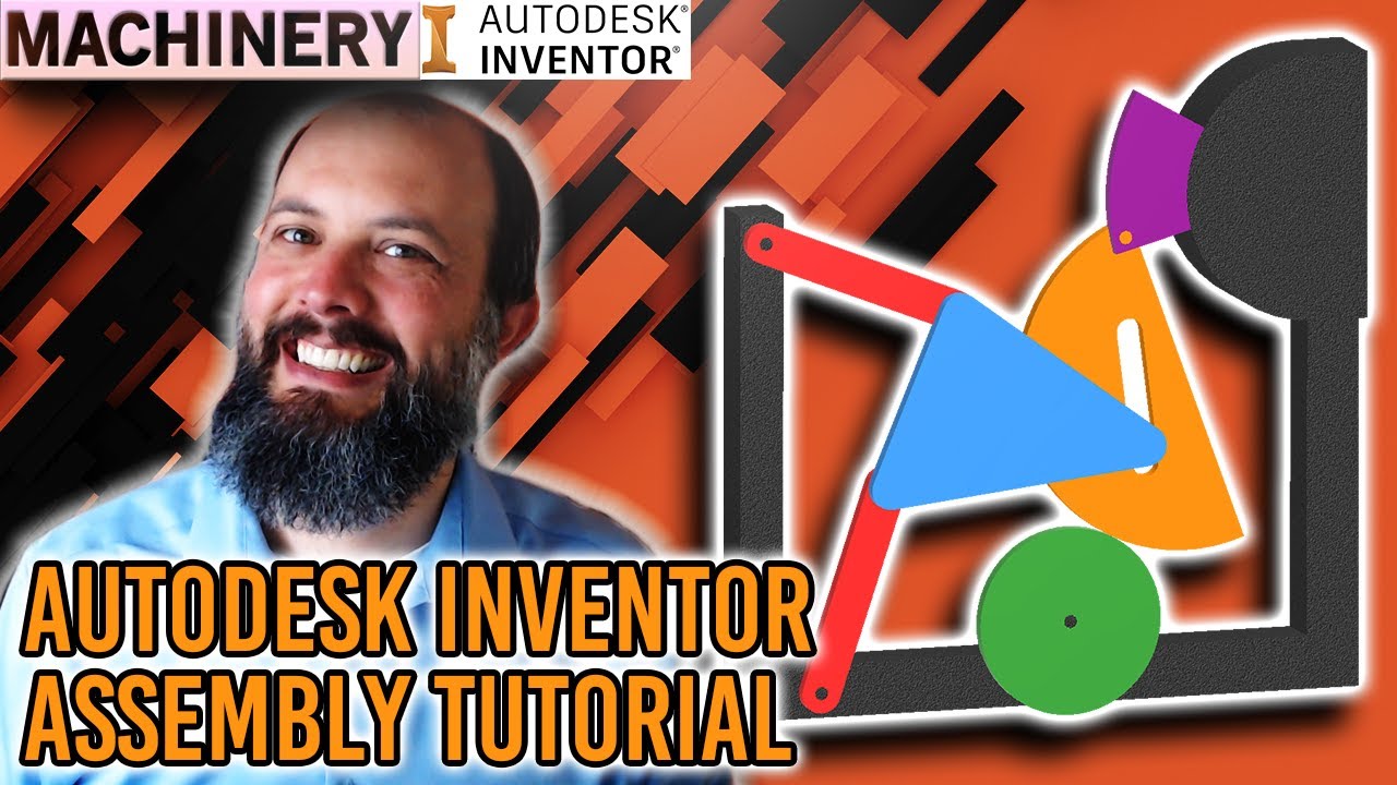 Slider, Pin in Slot, and Tangent Joints and Constraints in Autodesk Inventor Assemblies