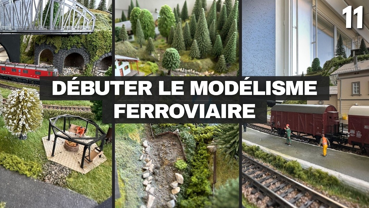 Comment construire son premier r&eacute;seau ? D&eacute;buter le mod&eacute;lisme ferroviaire - Ep (11)