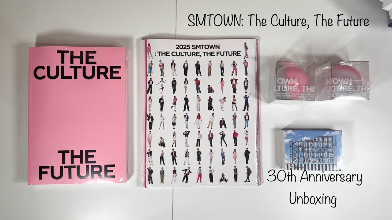 Unboxing: 2025 SMTOWN The Culture, The Future [Future, Culture, Family, and Time Capsule Versions]