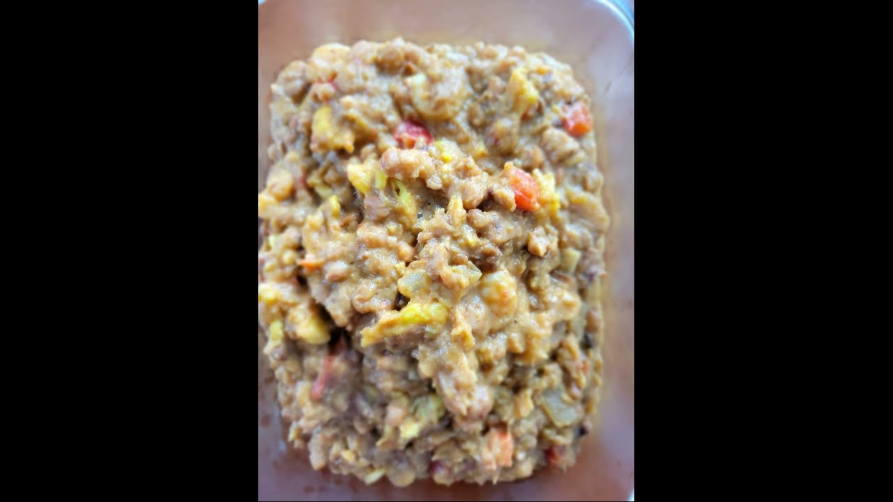 TASTIEST NIGERIAN FRIED BEANS WITH VEG. OIL - VEGAN FRIENDLY WITHOUT THE SHRIMPS