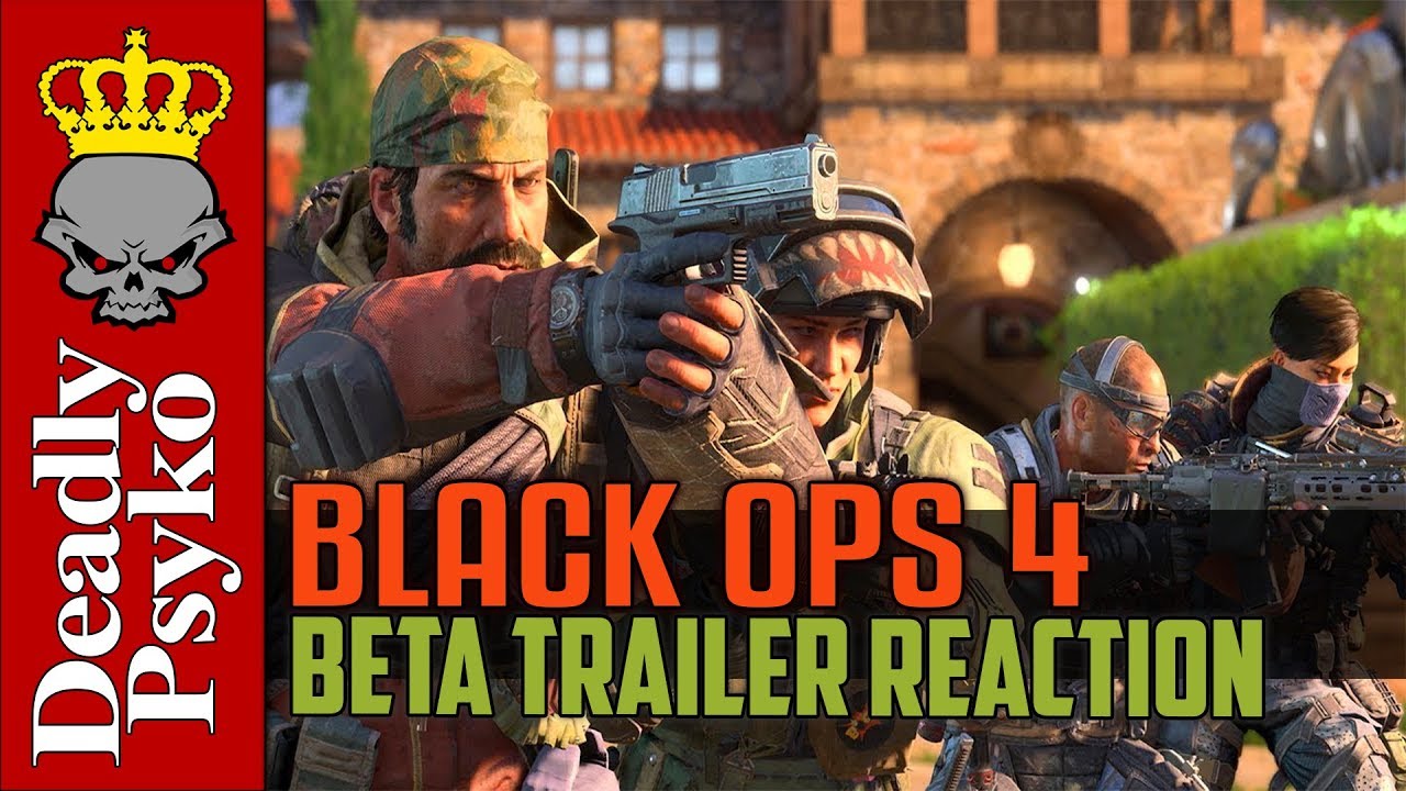 Black Ops 4 - Multiplayer Beta Trailer & Blackout Sneak Peak Reaction!