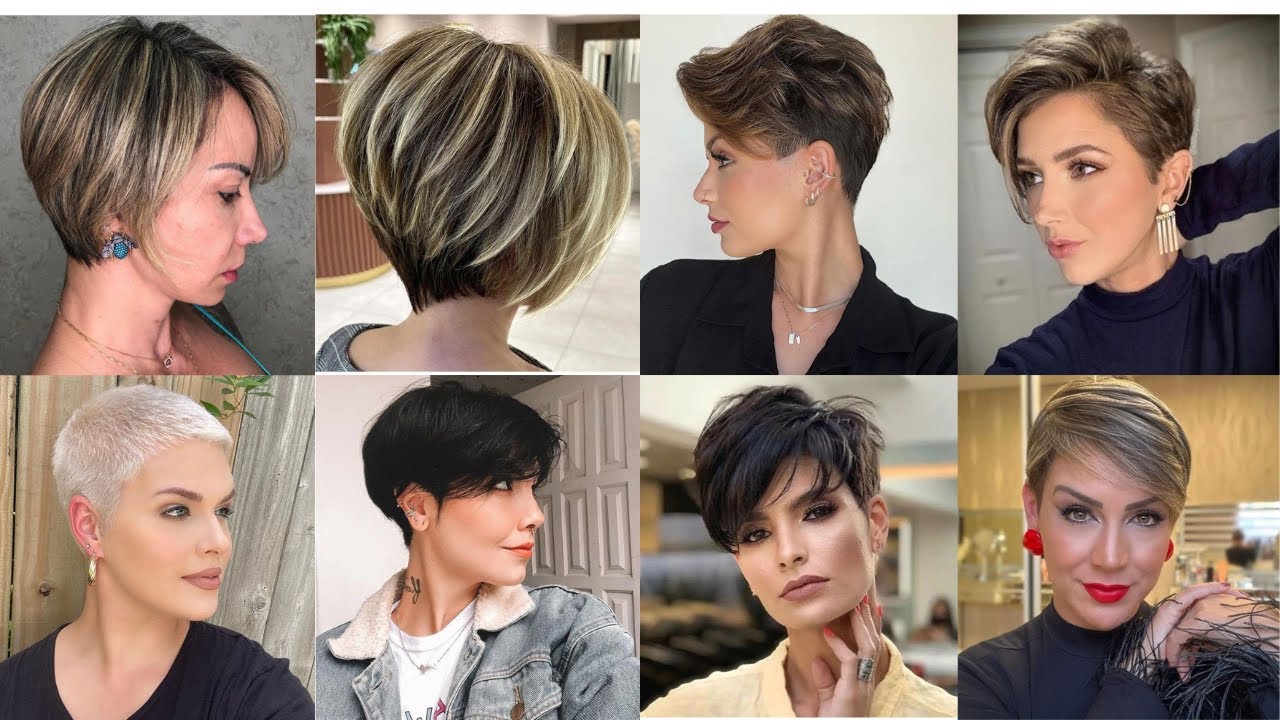 +50 MELHORES CORTE DE CABELO CURTO FEMININO PARA MULHERES  +40 +50 +60 ANOS