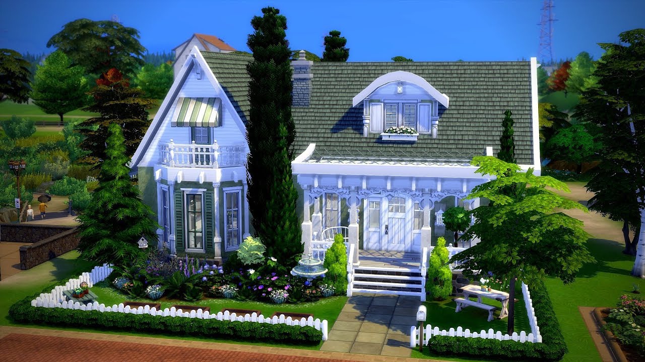 The Sims 4 || Speed Build || Grandma's Cottage
