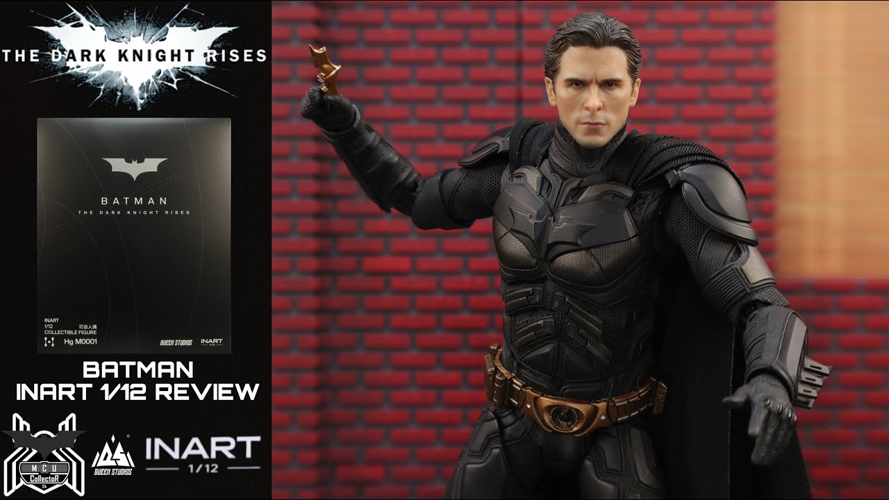 INART 1/12 BATMAN Dark Knight Rises Trilogy Christian Bale Morfig One12 DC Movie Figure Review