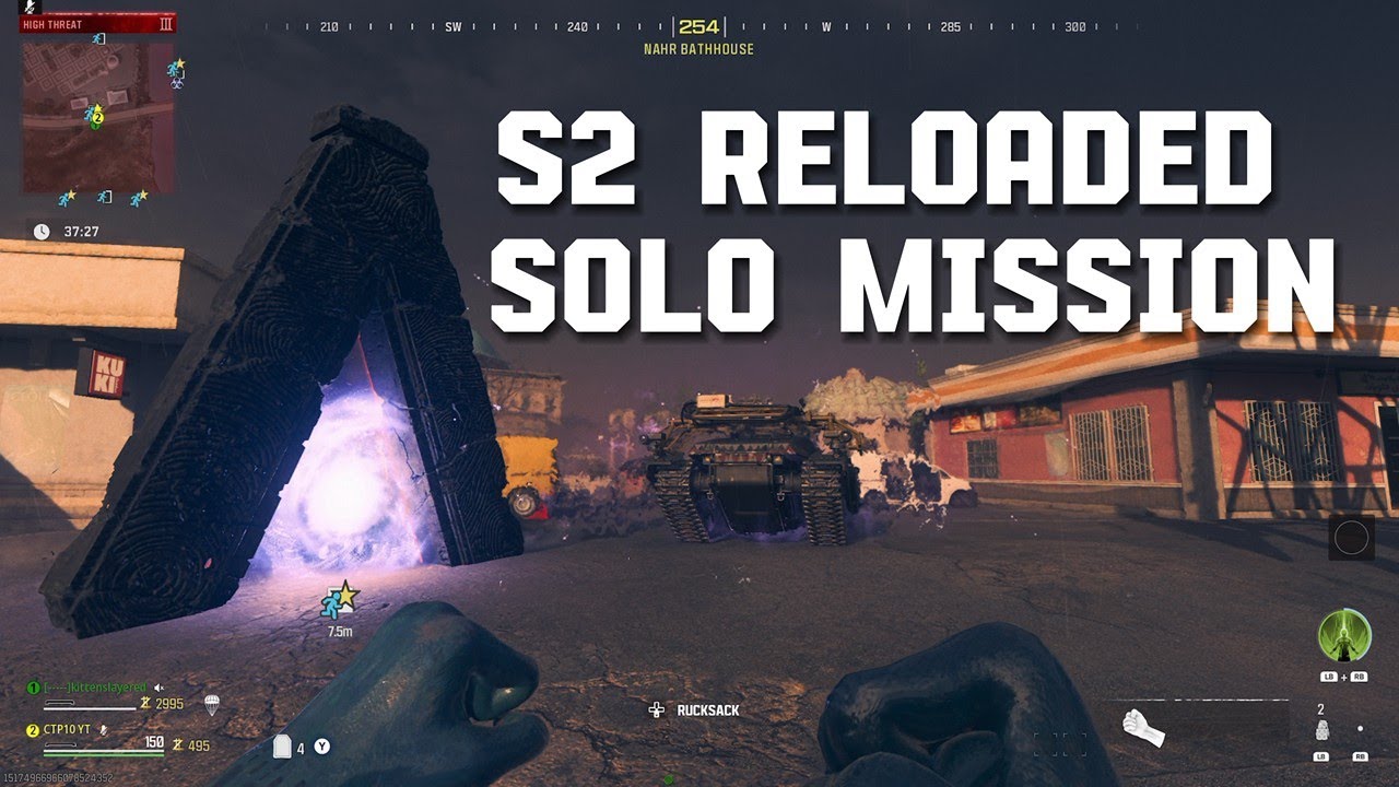 MW3 Zombies - Solo Act IV Countermeasures (Season 2 Reloaded + Cutscene)