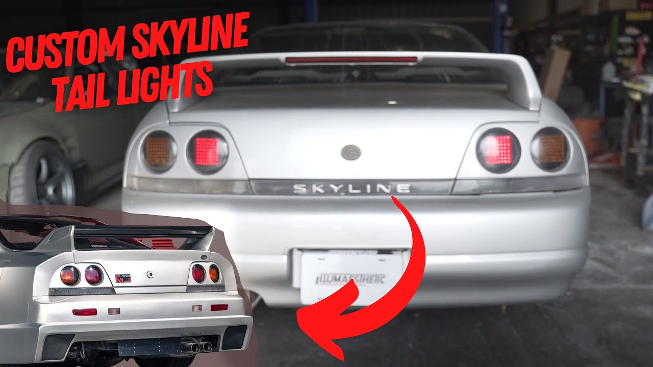 Making the RAREST Skyline Tail Lights!