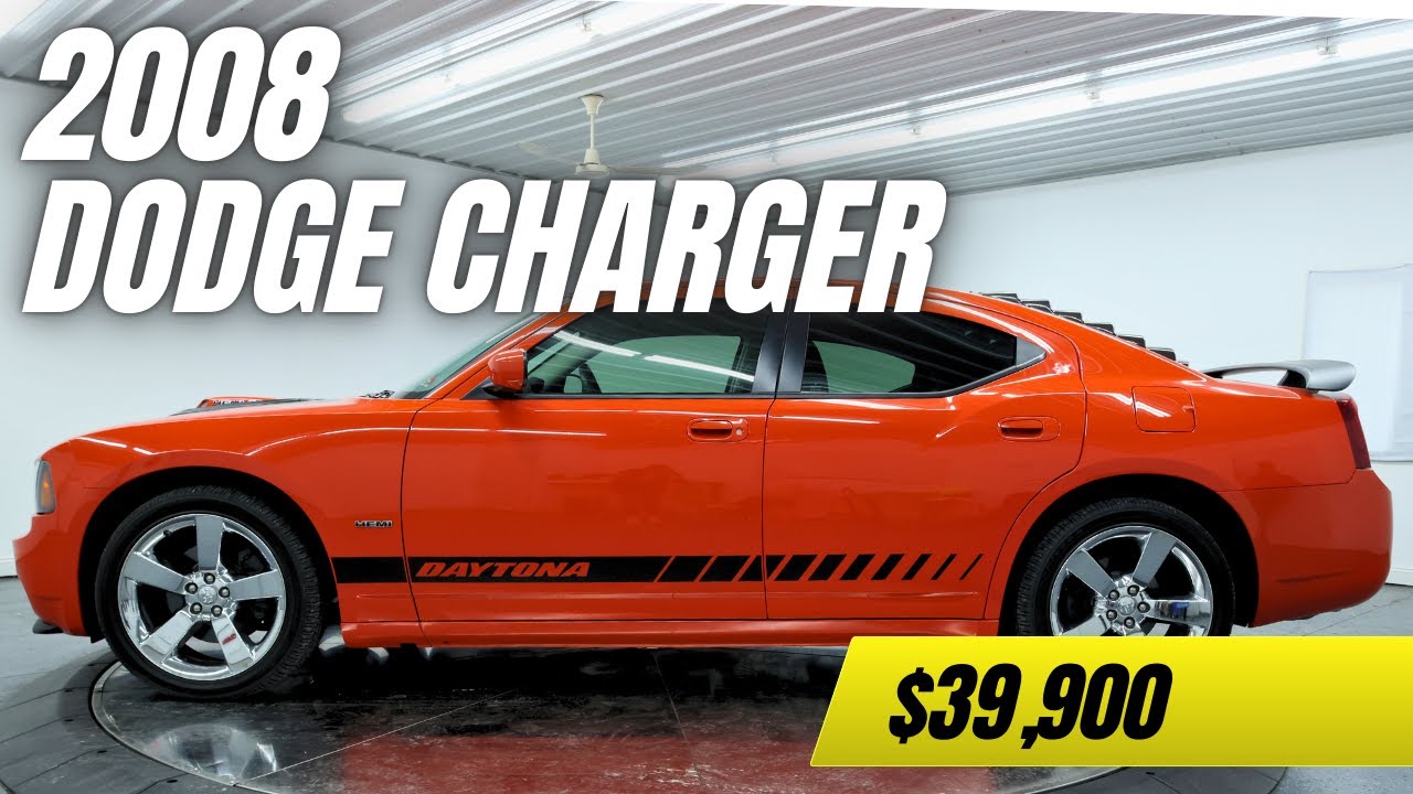 Gorgeous 2008 Hemi Orange Dodge Charger Daytona | Low Miles, Perfect Condition!