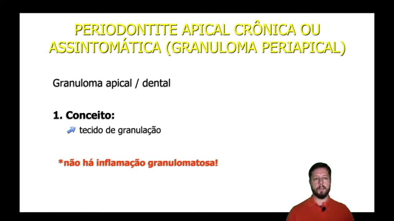 Doenças periapicais: granuloma periapical