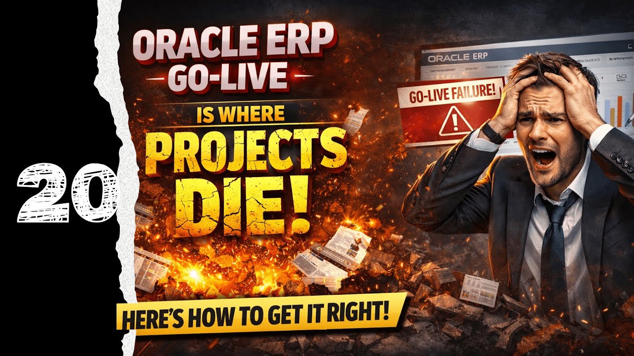 Oracle ERP Go-Live Is Where Projects Die (Here’s How to Get It Right)