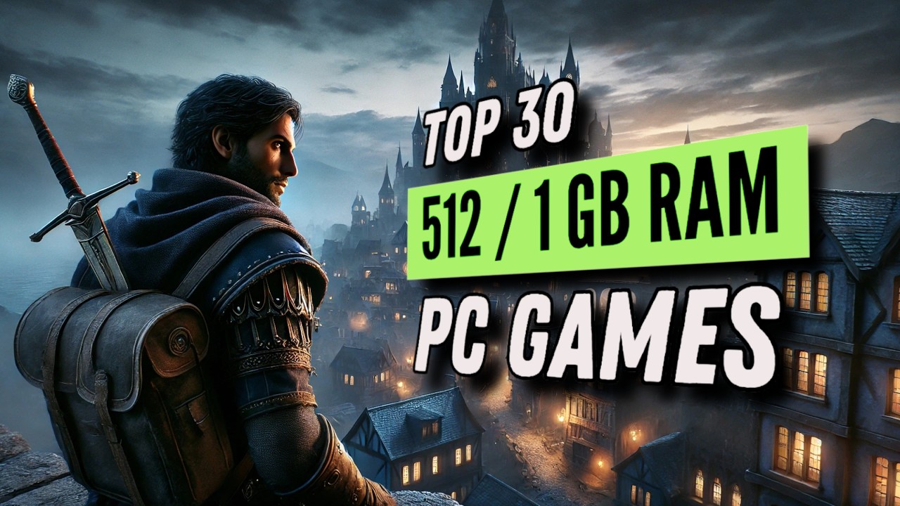 1 GB de RAM!! Os 30 MELHORES JOGOS para PC FRACO/LEVE (QUALQUER PC RODA)
