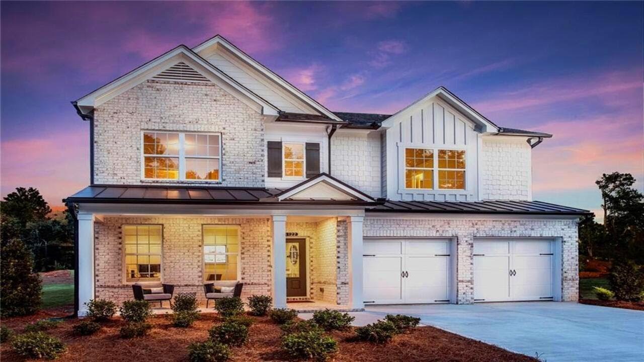 Decorated Model Home Tour in N. Atlanta I 5 Bdrm I 4 Baths I 2 Car Garage I 3546 Sq Ft