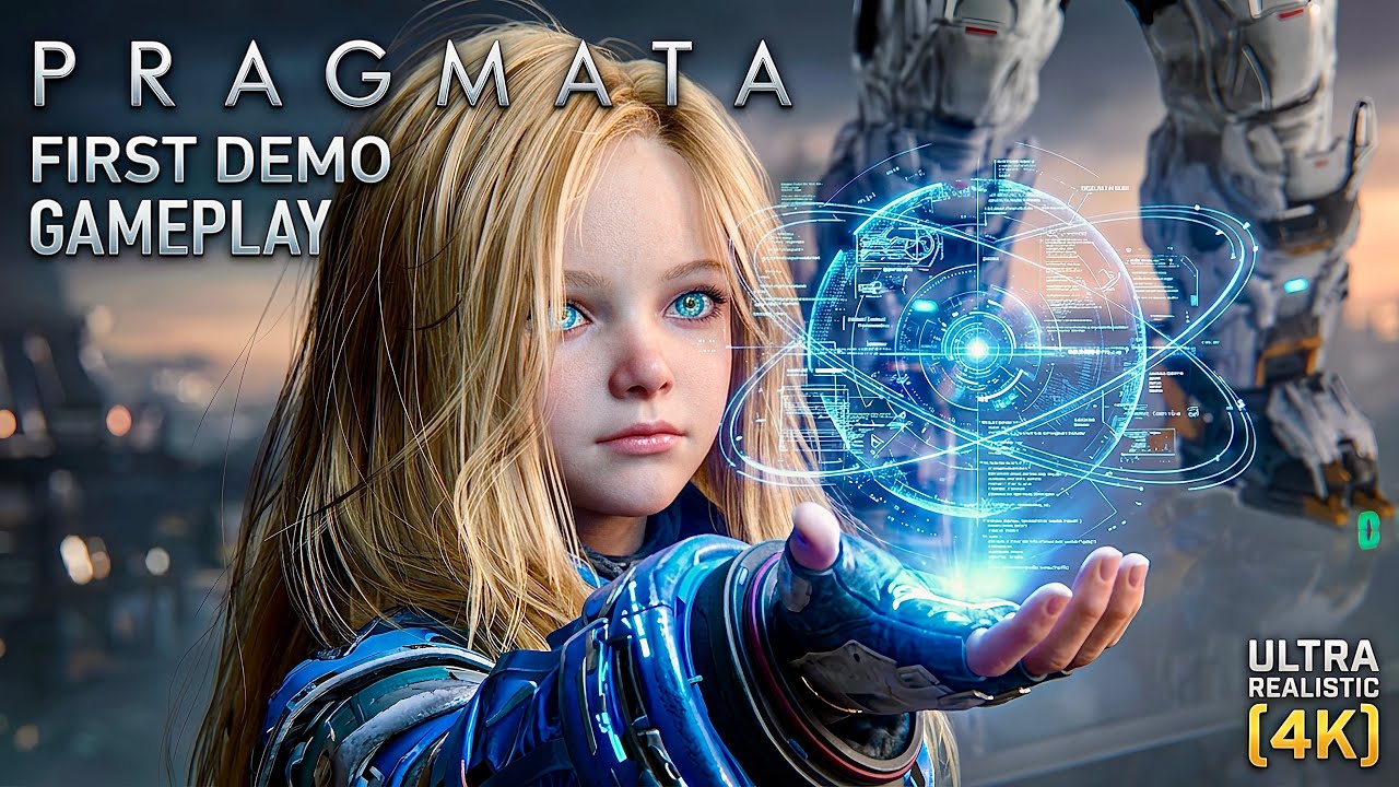 PRAGMATA - ( PS5 ) FIRST DEMO GAMEPLAY 