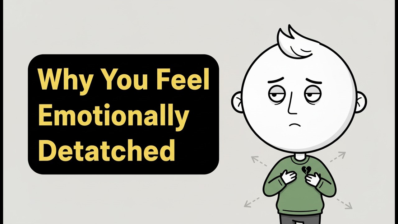 Why You Feel Emotionally Detached | Psychology Explained