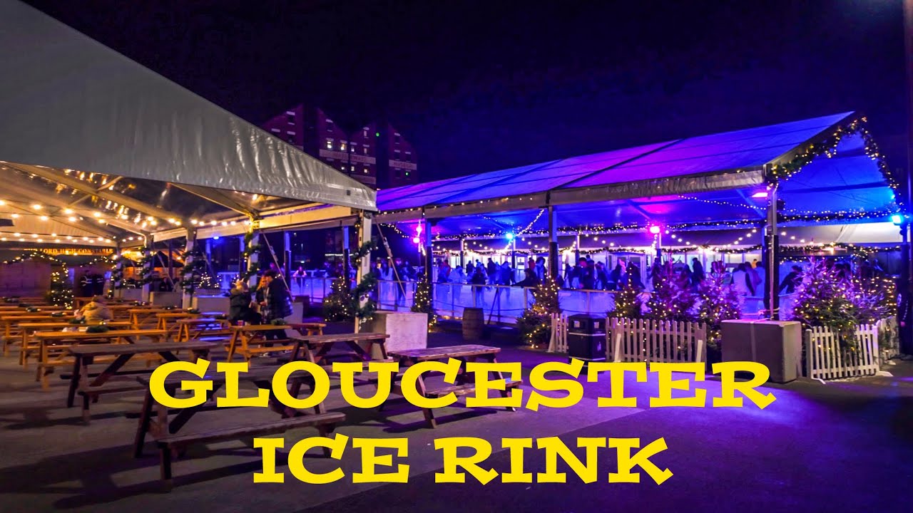 Christmas is in the Air ✨: Winter Fun at Gloucester Docks Ice Rink ❄️