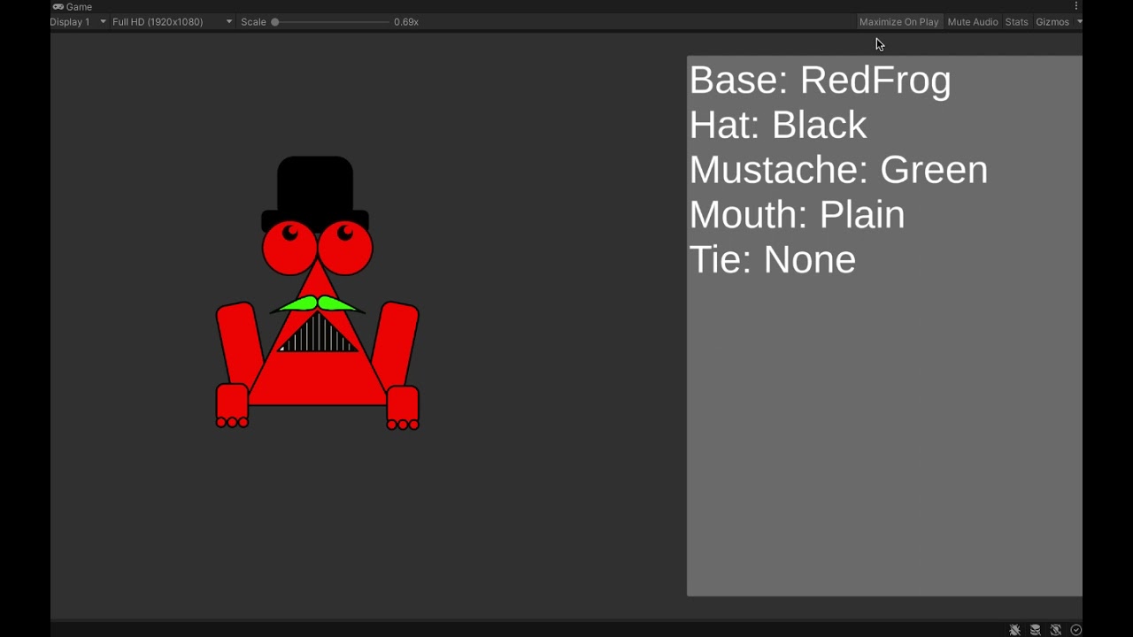 ORK3 in Unity To Generate NFT Characters