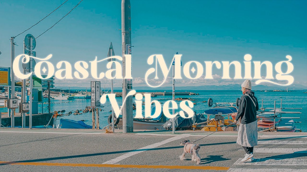 Coastal Morning Vibes 🌊 Relaxing Japanese Lofi Mix for Peace and Focus