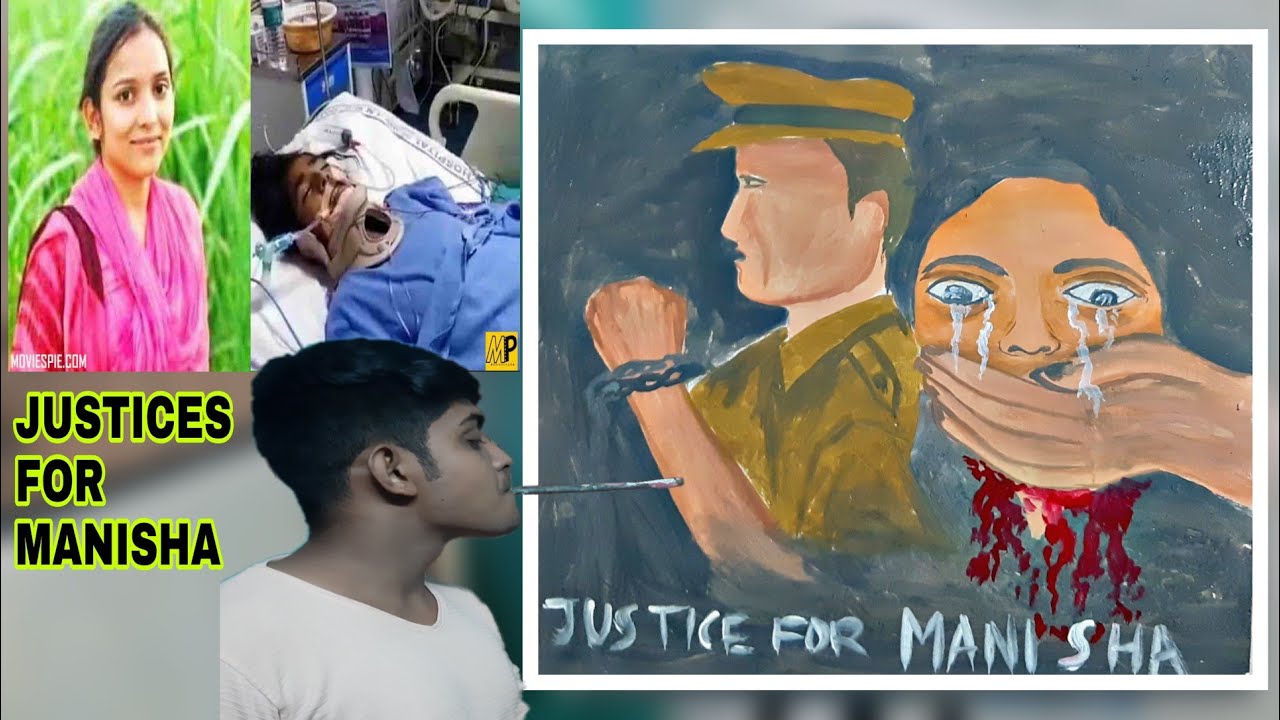 Justice for Manisha valmiki | Manisha koirala | Justice for Manisha drawing | Manisha video