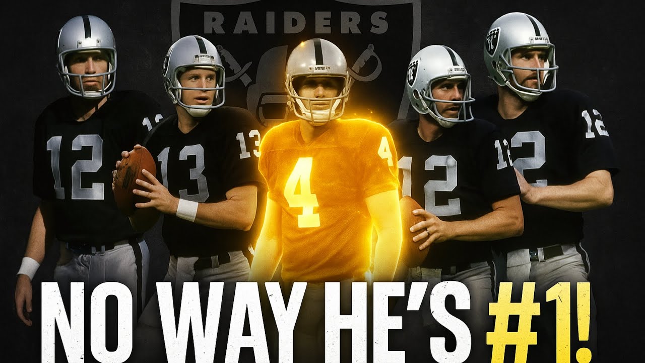 🏈The 10 Greatest Quarterbacks to Ever Wear Silver & Black 🏴‍☠️