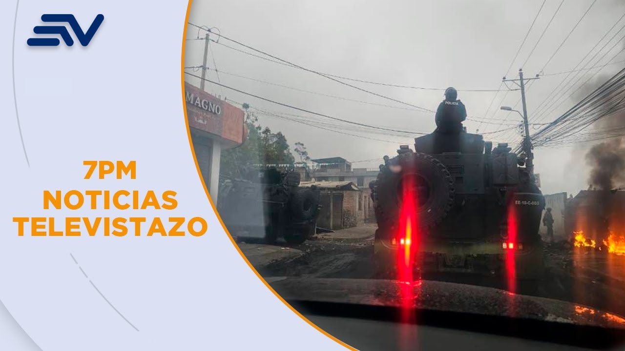 EN VIVO desde Imbabura: Gobierno no logra habilitar el paso por la Panamericana Norte | Televistazo