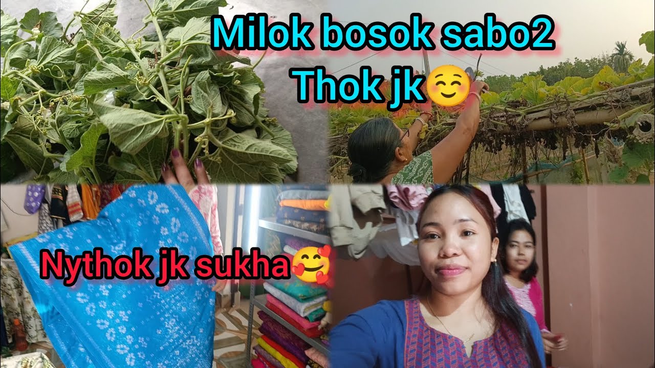 Bai Esther ni aro thng gwi rigwnai py mani tini//🥰ani nok malik borok le ham sokgo no☺️🥰