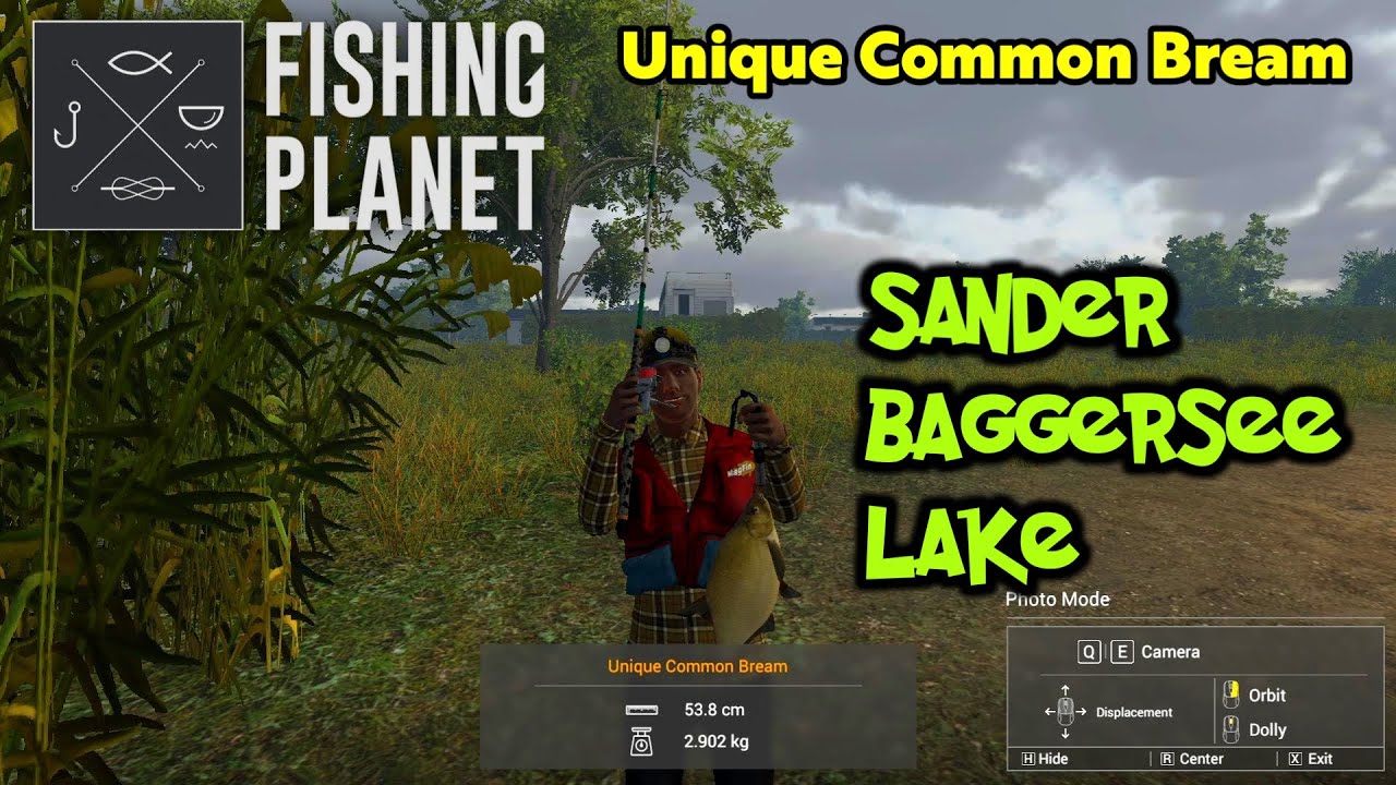 Unique Common Bream Sander Baggersee Lake - Fishing Planet