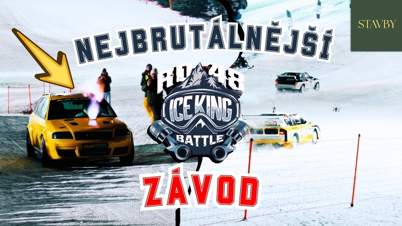 4K | TISÍCE KONÍ NA ČERNÉ SJEZDOVCE | RD48 Ice king | STAVBY