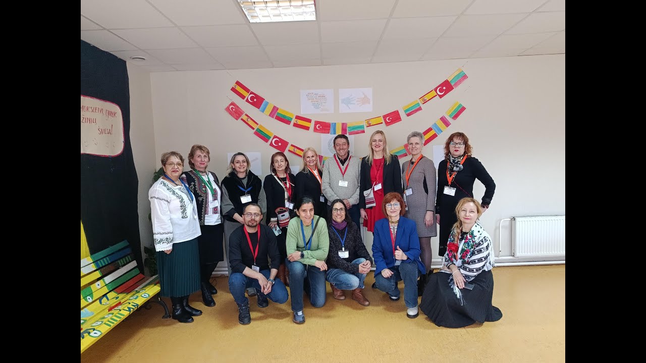 CEIP José Calderón. Montaje del Encuentro de Erasmus + HEARTS en Ukmergè (Lituania). 8 a 12-12-2025