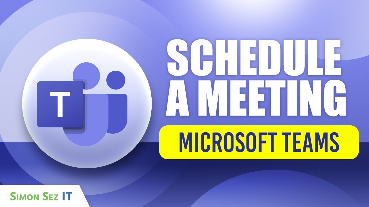 How to Schedule a Meeting in Microsoft Teams