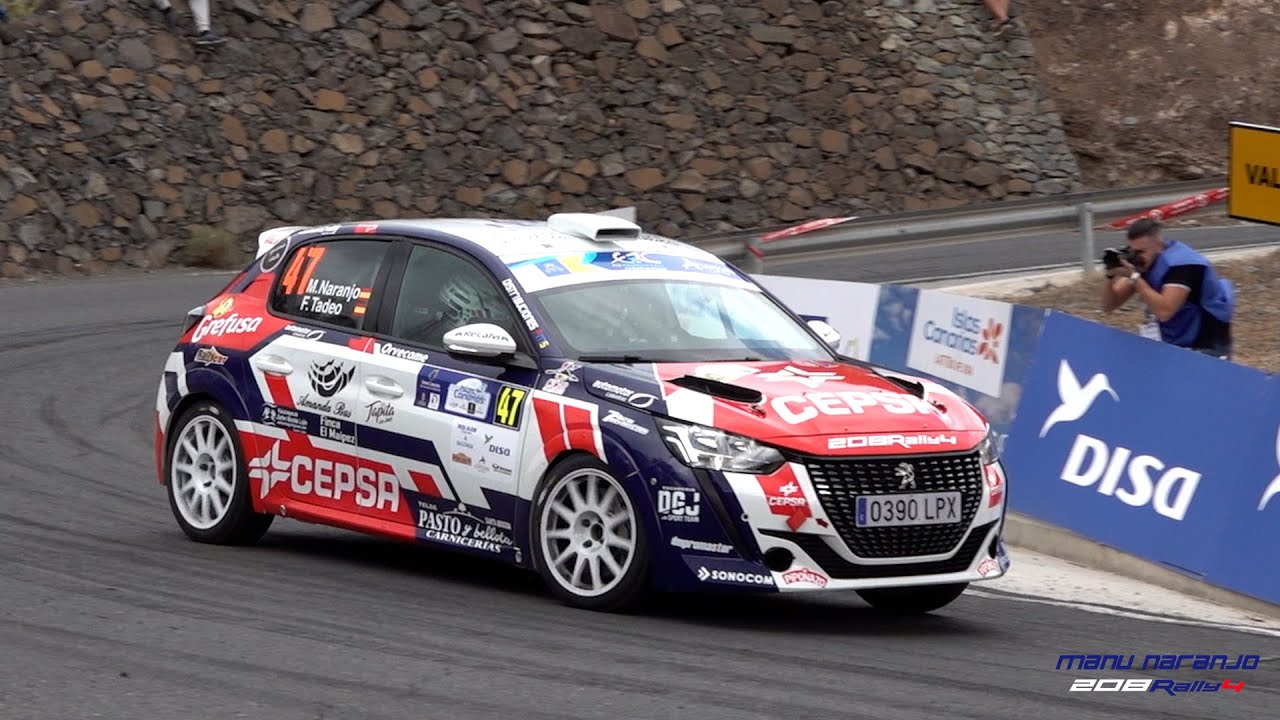 Manu Naranjo | Rally Islas Canarias 2021 | Peugeot 208 Rally4