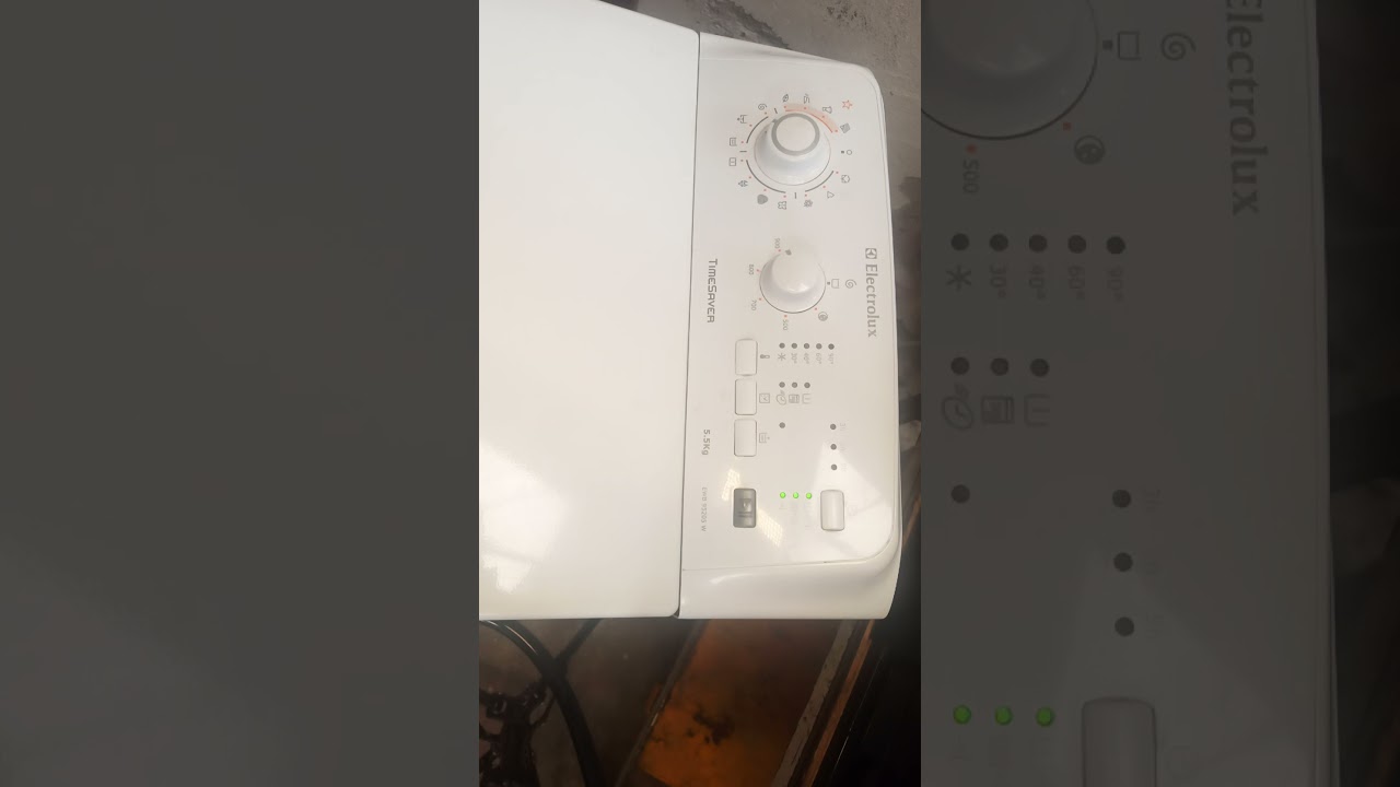 Electrolux mosógép hibakiolvasás és törlés